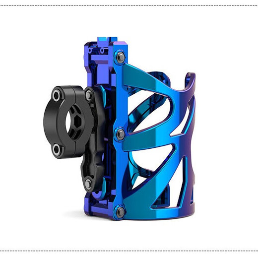 Lanlian Motorcycle Water Cup Holder Bumper Water Bottle Cup Holder Electric Vehicle Bicycle Water Cup Holder Scooter Water Bottle Beverage Holder Accessories Equipment Insulated Cup Holder Water Cup Holder with Holder Tools (Black)