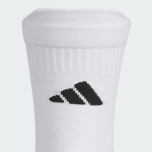 Adidas (adidas) Fútbol fresco Adidas Entrenamiento para adultos Silicona resistente al desgaste Calcetines medianos anti-Slip Sports JP2629 JP2629 Single y doble paquete L (tamaños 43-45)