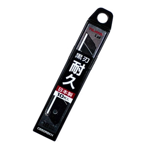 Tajima (TaJIma) L-shaped 18mm wide durable replacement blade KAI (black blade) 1102-2572