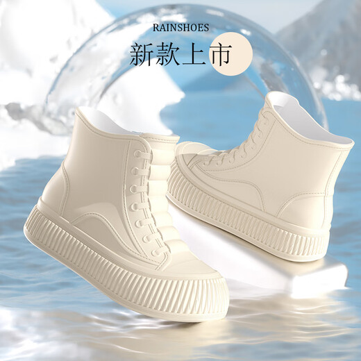 Fujian Rain boots for women short tube students fashionable waterproof shoes outdoor non-slip boots overshoes for women low top rubber shoes short rain boots fashionable rain boots [38 size standard size]
