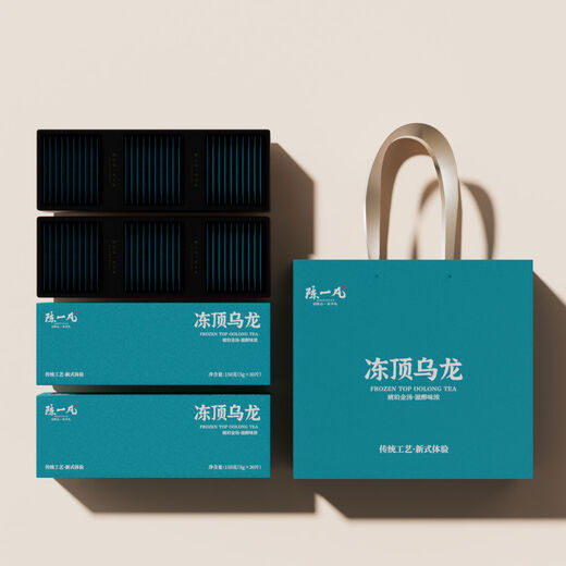 陈一凡 乌龙茶 冻顶乌龙 清香型300g轻火礼盒装茶叶新茶