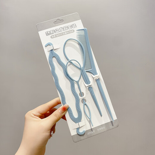 Dai Yan's hair braiding artifact, braiding hair, children's hair pins, hair binding, wearing hair rubber bands, hair accessories, hair combs, hair braiding set, random colors