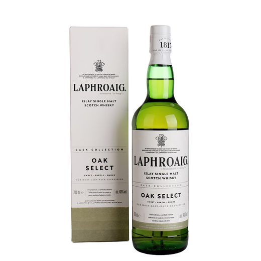 拉弗格（Laphroaig）精锐橡木桶单一麦芽700ml礼盒苏格兰雷岛威士忌洋酒 