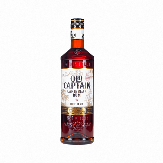 Old Captain of the Galle Sea Black Rum Cocktail Beverage Base Wine Rum Competition Gold Award Original Bottle Imported Foreign Liquor 700mL
