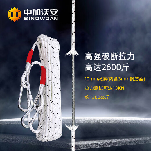 Zhongjia Woan Fire Emergency Kit Set Fire Blanket Fire Extinguisher Fire Mask First Aid Kit Fire Escape Emergency Rescue Kit 9-piece Set/Standard Style 3 People/With Storage Box