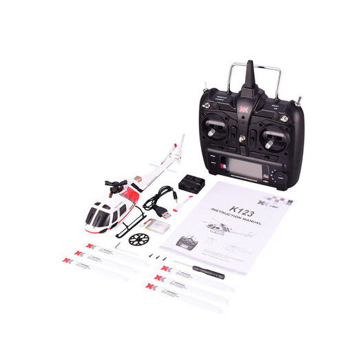 Weili 2024 Nuevo producto Weili K123 Tres-Pad sin Aileron Remote Control Remote Control Modelo de aeronave Modelo de carga