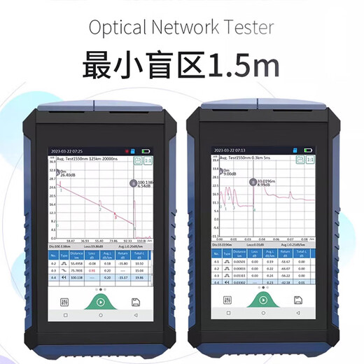 SIGCOMM 诺克光时域反射仪OTDR光纤测试仪光缆断点故障寻障仪测距仪多功能光纤弱光检测仪 NK4200F1 波长1550 带光测