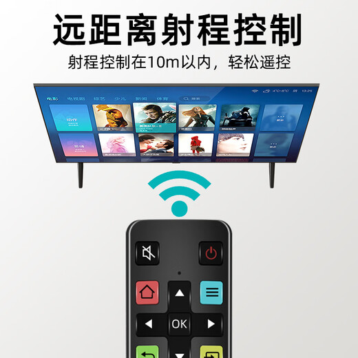 
Yibaili Suitable for TCL TV remote control Bluetooth voice remote control RC801C RC801D 65A880C 49A 55A950C TV universal remote control board 8275