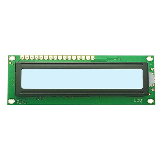 Ouhuayuan JXD1601A LCD screen 1601 character LCD module monochrome display module yellow-green background with black characters 5.0V