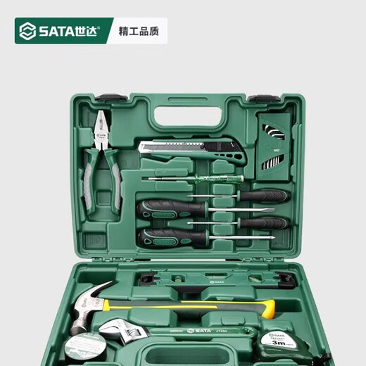 Shida Household Tool Set Hardware Repair Toolbox Collection Multifunctional Home Electrician Combination Worker Luxury Model 25