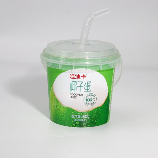 Jingxiansheng Wadika Thai Coconut Egg 2 Pack Single Fruit 500g/Each Straight from the Source Mid-Autumn Fruit Gift Box