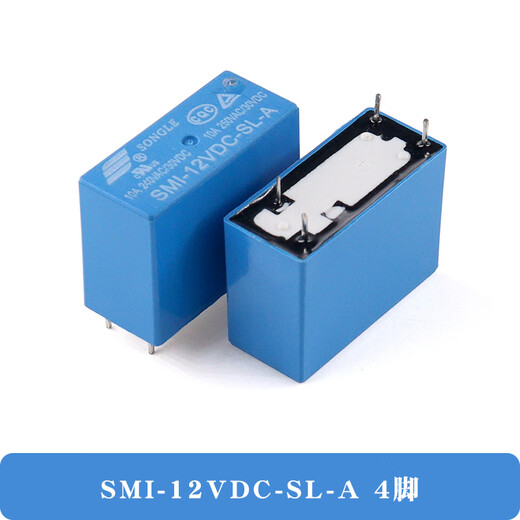 Relay SMI-05V/12V/24VDC-SL-A/C/2C 5A 10A 4/5/8 pins SMI-12VDC-SL-A (4 pins)