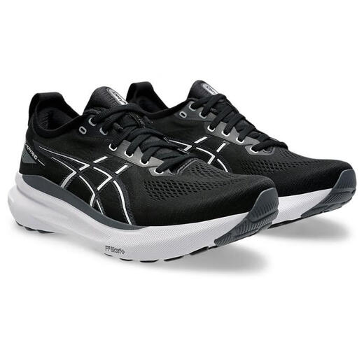 亚瑟士（asics）男鞋跑步鞋轻便透气防滑耐磨运动鞋休闲长跑鞋训练鞋加宽1011B868 Black/Black 黑色 8 =41.5码