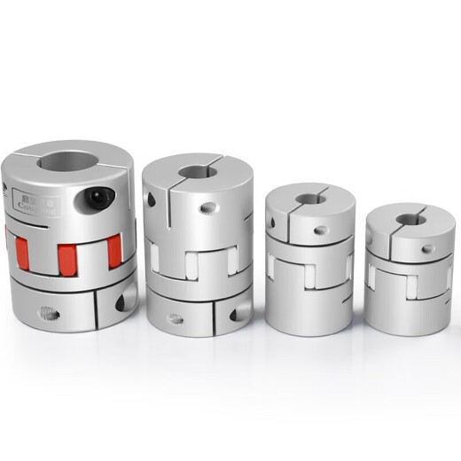 DFC aluminum alloy plum blossom coupling high torque CNC lathe screw rod elastic star motor coupling sleeve outer diameter 80 length 114 hole diameter 19 to 45 optional