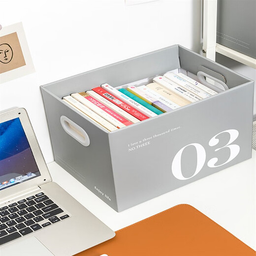 Muran Noel white paper storage box carton Kalek eight-compartment cabinet storage box carton storage box clothing gift box white No. 1 box 26.5*26.5*25.5 eight-compartment storage box 1 pack