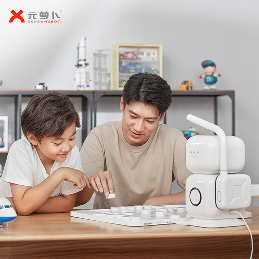 元萝卜SenseRobot AI象棋机器人老人少年儿童早教学习陪练中国象棋下棋机器智能对话陪伴学习机器人 【象棋】旗舰版