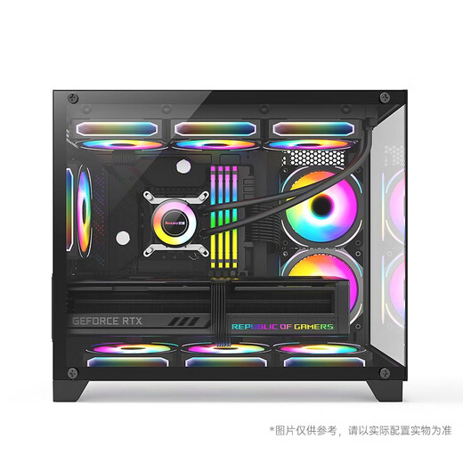 Colorful 14th generation Core computer host i5 14400F/RTX5070Ti/RTX5060Ti/RTX4060Ti e-sports game design desktop DIY assembly computer complete machine with two丨i5 14400F丨RTX3050 6G丨16GB memory