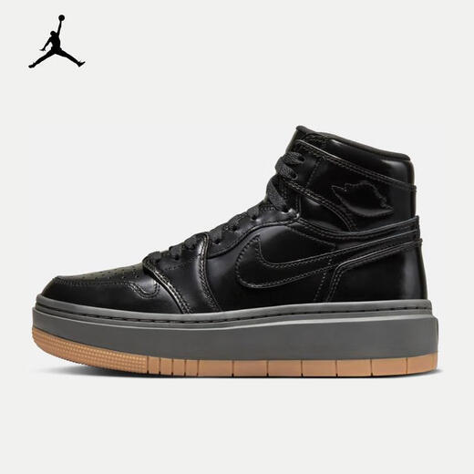 Nike (Nike) AJ1 Basketballschuhe Frauenschuhe Sommer neuer Air Jordan 1 High-Top-Polster-Turnschuhe Leichte Freizeitschuhe FB9894-001 AJ1 Black 36.5