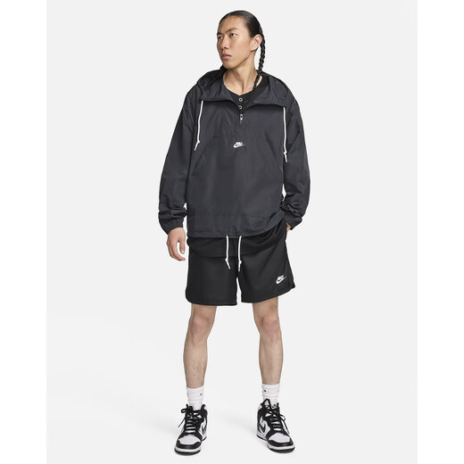 Nike (Nike) [Jinlang Sports] Jacket de la chaqueta tejida masculina Half Pull Top FN3893-010 FN3893-010 XL