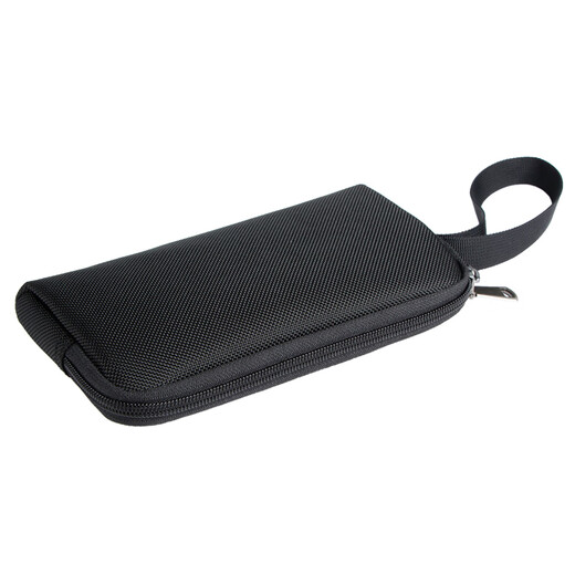 Cool Känguru Oxford Stoff Mobiltelefon Coin Wallet Herren kleiner Handtasche Herren Mini -Kupplung Coin Bag Nylon Canvas Einfacher Geldbeutel Schwarz (interner Standard)