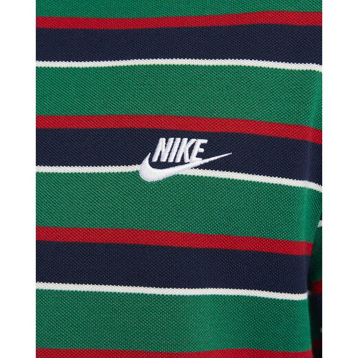 Nike (Nike) [Jinlang Sports] T-shirt à revers à rayures rétro pour hommes FN3897-410 FN3897-410 M