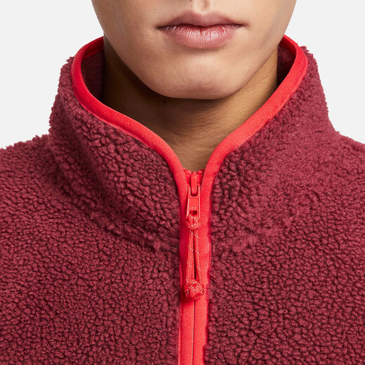 Nike/Nike Dragon Jahr Herren Imitation Lamm Seide warme winddichte Jacke FZ6194-677 L