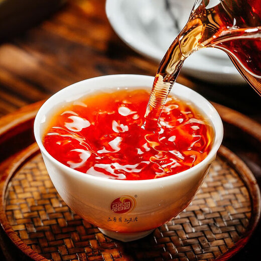 品香园红茶9908气度水满润红茶盒装小包装茶包海南红茶 9908润红茶120g