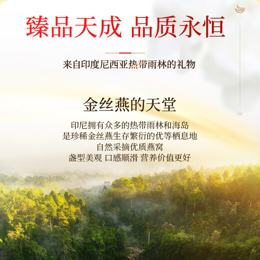 Peking Tongrentang Instant Bird's Nest 15 Flaschen mit soliden Gehalt von 70% tonisch nahrhaften Geschenkboxen für Älteste