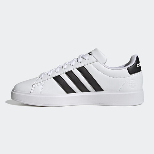 Adidas men's shoes casual shoes women's shoes summer new sports shoes GRAND COURT 2.0 fashionable and versatile low-top shoes GW9195/white 42 (260mm)