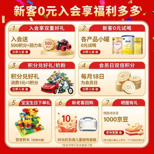 Feihe Zhenaibeigu 3 stage 900g Children's formula milk powder suitable (1-3 years old) Zhenaibeigu 3 stage 900g