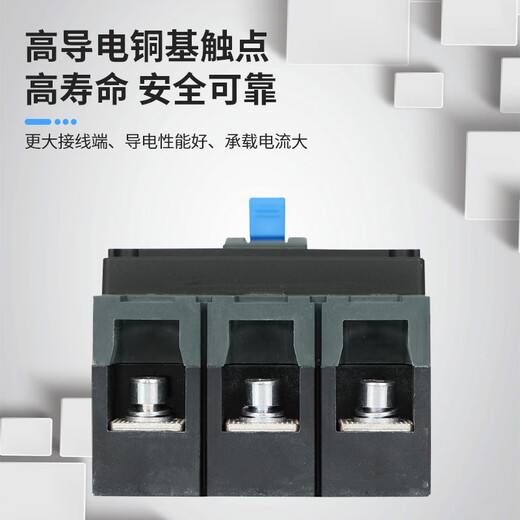 正泰CHNT昆仑塑壳断路器空气开关NXM-63S 12250S400A630S 2P 10A