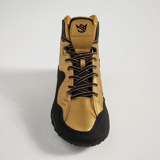 RUDIS men's adult wrestling shoes JB1 boxing shoes men's fighting shoes training shoes fighting shoes wrestling shoes Sanda shoes ALLISEEISGOLD/Black gold 38