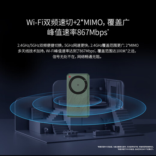 ZTE ZTE U30AIR 5G Portable WiFi Peak 867 Mbps Speed ​​Intelligent Dual Network NFC Connects 4500mAh Home Broadband WiFi Outdoor Broadcast Yunwubai Mobile + China Unicom Version