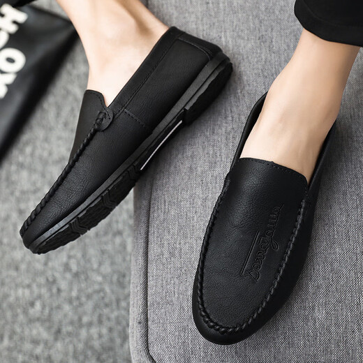 Specht 2025 Jugend Sommer All-Match Koreaner neuer fauler Beanie Schuhe Fashion Casual Herren Loafer Schuhe D838 Brown 40