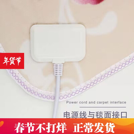 Hongdou (HONG DOU) red bean red bean electric blanket double double control temperature adjustment thickened large single single control dormitory electric mattress home safety without warm velvet fabric double control high and low grade length 1.8 width 1.5