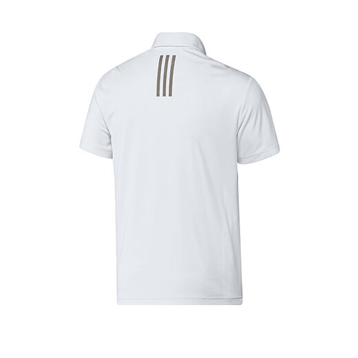 
adidas short-sleeved T-shirt men's new business lapel POLO shirt short-sleeved summer quick-drying casual sports short-sleeved white IN6625 M recommended 60-70kg