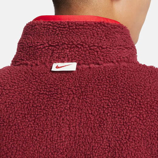 
Nike (NIKE) official men's clothing 2025 spring new sportswear imitation lamb velvet stand collar casual warm jacket jacket FZ6194-677 2XL 185 (recommended 150-170Jin [Jin equals 0.5 kg])