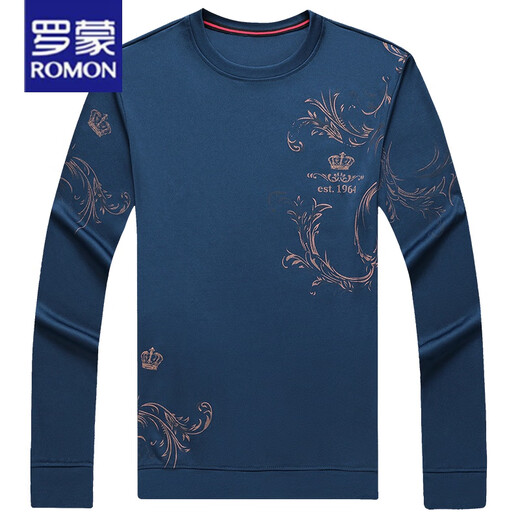 Romon (Romon) T-shirt à manches longues d'âge moyen et jeune homme à manches longues.