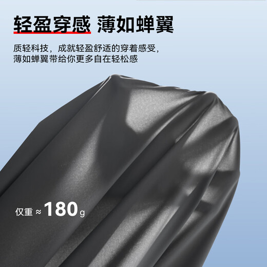 
Li Ning sunscreen men's windbreaker jacket 2024 summer new ice silk sunscreen skin jacket breathable casual sports top gray [ice silk sunscreen-UFP50+] XL