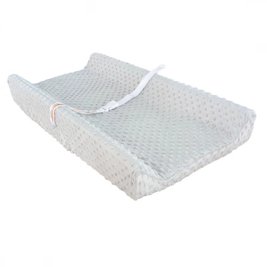 Chuangjingyi chooses changing table diaper pad cover bean velvet baby care pad coat diaper table newborn massage touch light gray beanie velvet two-sided diaper pad cover