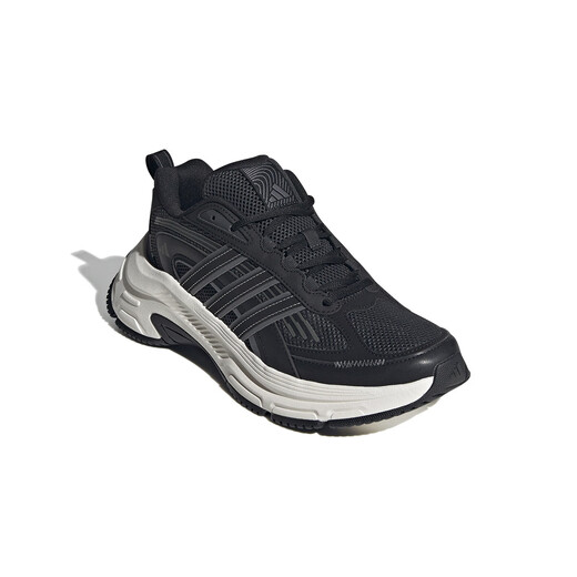 阿迪达斯 （adidas）男女运动鞋轻便耐磨休闲老爹鞋透气缓震跑步鞋  黑 42 