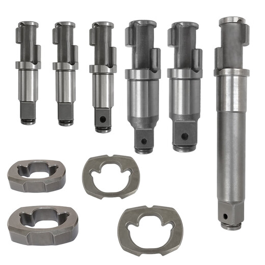 Kleine Windkanonenzubehör Frontspindel Hit Block Swing Block Impact Hammer Block Schlaganonse Pneumatische Schraubenschlüssel Windkanonenzubehör Sammlung 3880 kleine Windkanonenwelle 1/2 Zoll