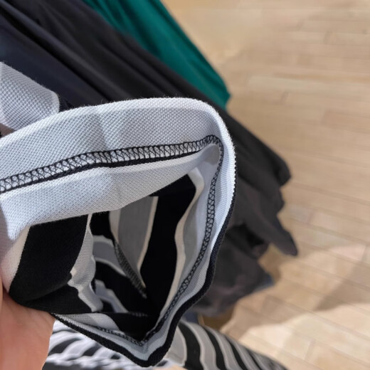 耐克（NIKE）男子POLO衫短袖运动休闲条纹翻领透气半袖T恤 FN3897-010 FN3897-010 M