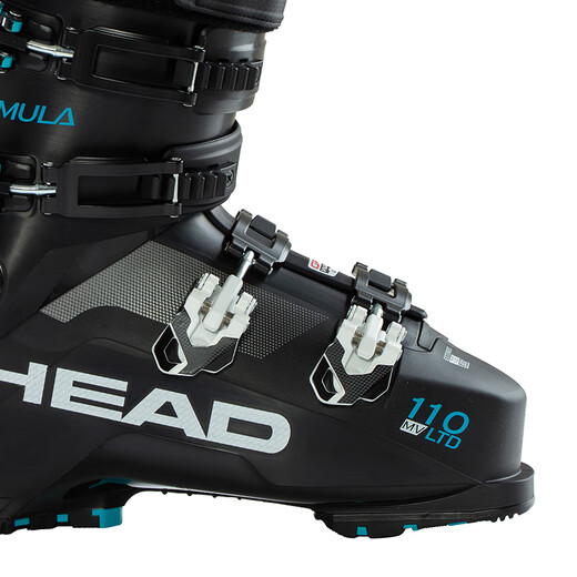 HEAD海德24/25款双板滑雪鞋男女道内高级定制款可注胶Formula110S 黑色 39