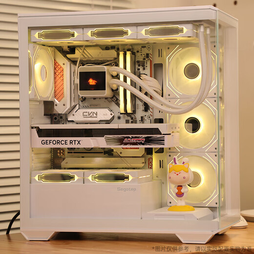 Colorful family bucket Ultra 7 265K/RTX5080 RTX5070Ti graphics card water-cooled desktop assembly computer host AI design rendering game live broadcast DIY complete machine with three丨U7 265K丨RTX5080 16G