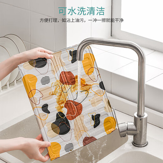 Ogilvy Kitchen Oil-proof Baffle Gas Stove Insulation Oil-Baffle Aluminum Foil Oil Baffle Cooking Oil Splash-proof