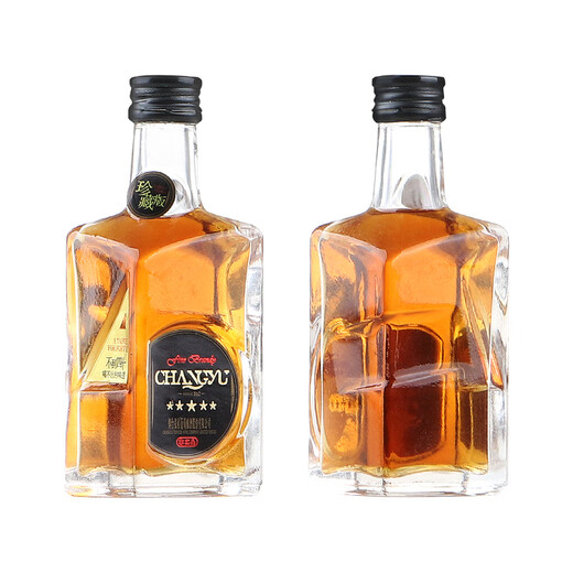 张裕五星珍藏版白兰地 40度白兰地 小酒版非卖品 50mL 1瓶