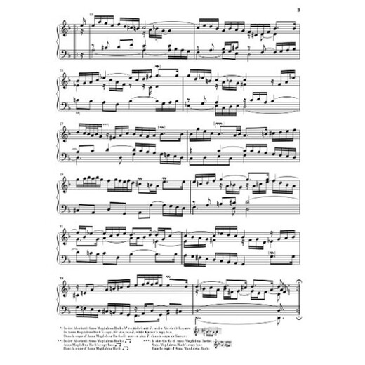 巴赫 法国组曲BWV 812-817 钢琴独奏无指法 亨乐原版 J. S. Bach French Suites BWV 812-817 HN1593