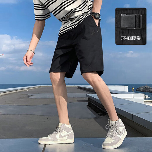 Шорты Adidas Men 2025 Летние спортивные брюки Quick Dry Dry Basketball Comply Heathable Casual Bins