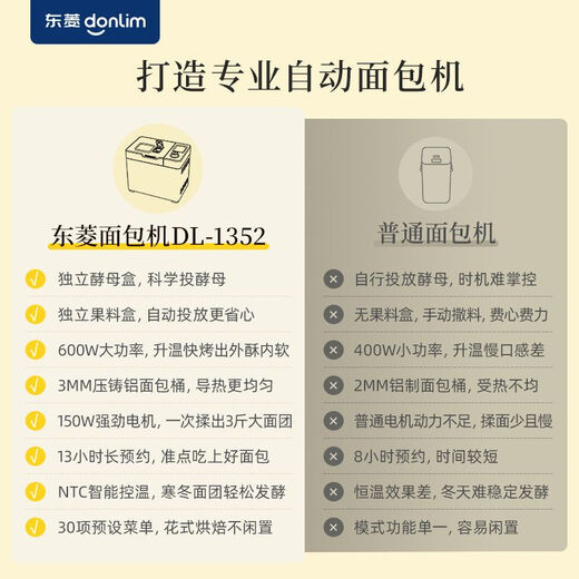 Dongling Bread Machine Fully Automatic Home Reservable Small Professional Grade Automatic Yeast Spreading Titanium Gray + Small Gift Pack + Photo Electronic Scale